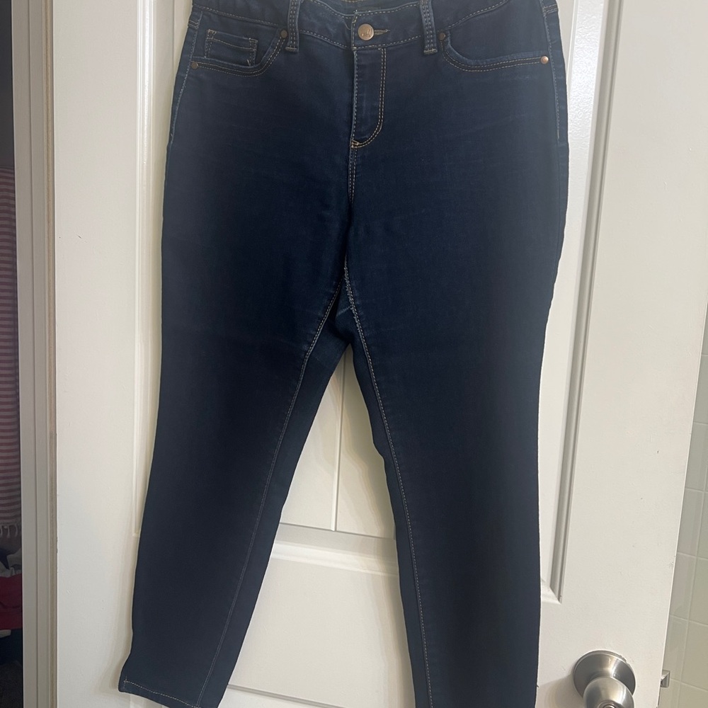 d. jeans Women's Deep Indigo Ankle Jeans